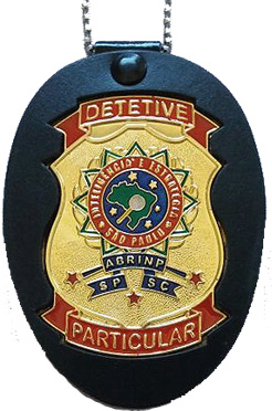 Distintivo do Curso de Perito Forense